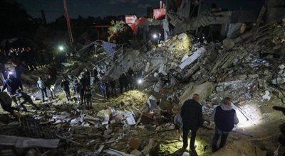 Izrael zaatakował miasto w Strefie Gazy. Są ofiary śmiertelne i wielu rannych