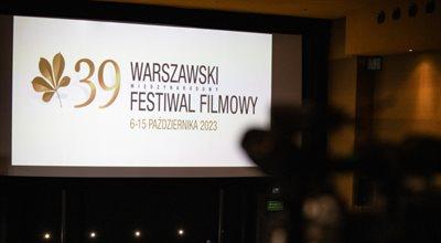 39. Warszawski Festiwal Filmowy. "Nie zamierzamy uganiać się za przebrzmiałymi gwiazdami"