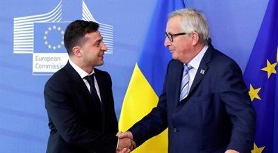 Ekspert o wizycie prezydenta Ukrainy w Brukseli: to potwierdza jego europejskie aspiracje 