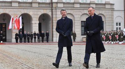Król Danii z wizytą w Polsce. Fryderyk X spotkał się z Andrzejem Dudą. Znamy szczegóły rozmów