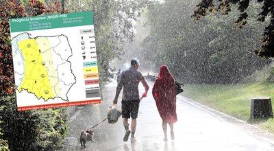 "Mogą wystąpić niebezpieczne zjawiska meteorologiczne". IMGW ostrzega przed burzami z gradem i upałami