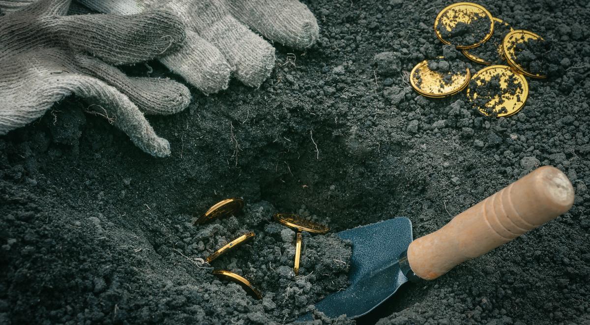 Wielki średniowieczny skarb ukryty zaledwie 30 cm pod ziemią