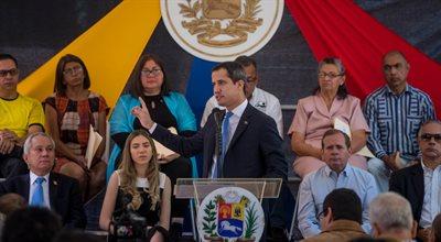 "Zdobędziemy wolność". Lider wenezuelskiej opozycji wezwał do "marszu na parlament"