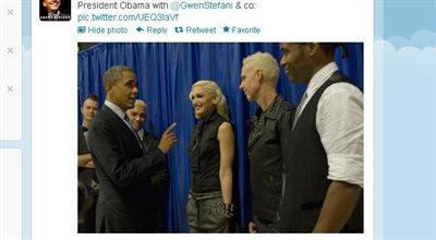 Prezydent chwali się zdjęciem. Z Gwen Stefani