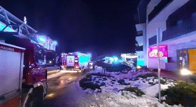 Pożar hotelu w Karpaczu opanowany. Ponad 400 osób ewakuowanych
