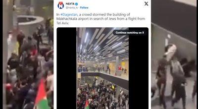Antyizraelskie zamieszki na lotnisku w Dagestanie. ISW: rosyjskie władze unikają surowych kar dla uczestników