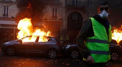 Sylwester we Francji. Setki płonących samochodów na ulicach miast