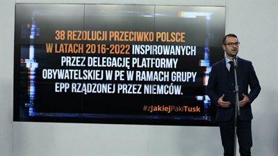 Politycy PiS: rezolucje europarlamentu przeciw Polsce były inspirowane przez PO