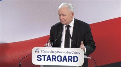 Prezes PiS: przed Polską stoi dziś problem wielkiej walki z lewicą