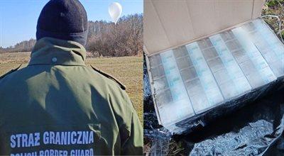 Straż Graniczna przechwyciła balon. Przemytnicy przerzucili do Polski papierosy