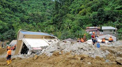 Osunięcie ziemi na Filipinach. Wzrosła liczba ofiar