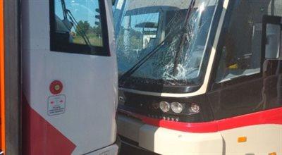 Groźne zderzenie tramwajów w Gdańsku. Cztery osoby trafiły do szpitala