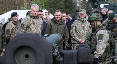 "Gotowi, by pomóc". Prezydent o polskich żołnierzach na Litwie