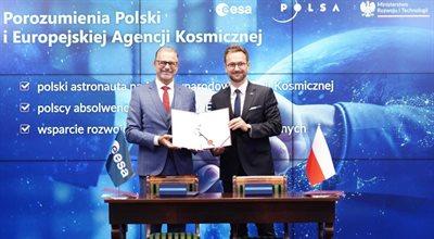 Podpisano porozumienie dotyczące rozwoju sektora kosmicznego w Polsce oraz lotu Polaka w kosmos