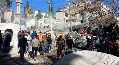 Atak Izraela na cele w Syrii. Są ofiary śmiertelne ostrzału w dzielnicy Damaszku