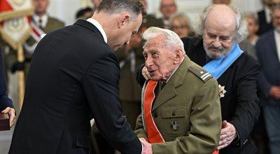 Major Zenon Wechmann odznaczony Krzyżem Wielkim Orderu Odrodzenia Polski 