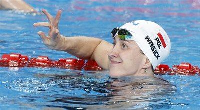 MŚ w pływaniu: medalowa niedziela w Dosze! Katarzyna Wasick wywalczyła brązowy krążek