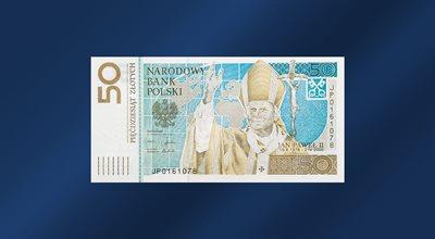 Św. Jan Paweł II - wielki Polak upamiętniony na banknocie kolekcjonerskim NBP