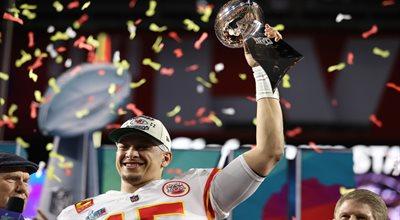 Super Bowl: Kansas Chity Chiefs minimalnie lepsi od Philadelphia Eagles. Mahomes bohaterem 