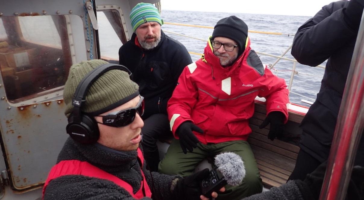 Ekipa "Trzech sztuk w Antarktyce" ogląda Biały Kontynent