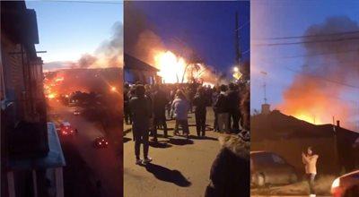 Rosja: katastrofa wojskowego Su-30 w Irkucku. Myśliwiec spadł na dom