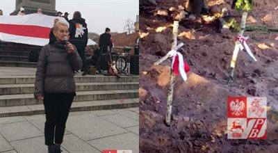 Działaczka ZPB: nawet w zrujnowanych przez reżim do gołej ziemi Surkontach na polskich grobach są znicze, stoi krzyż