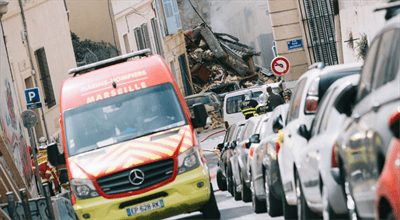 Katastrofa budowlana w Marsylii. Ratownicy znaleźli ciała