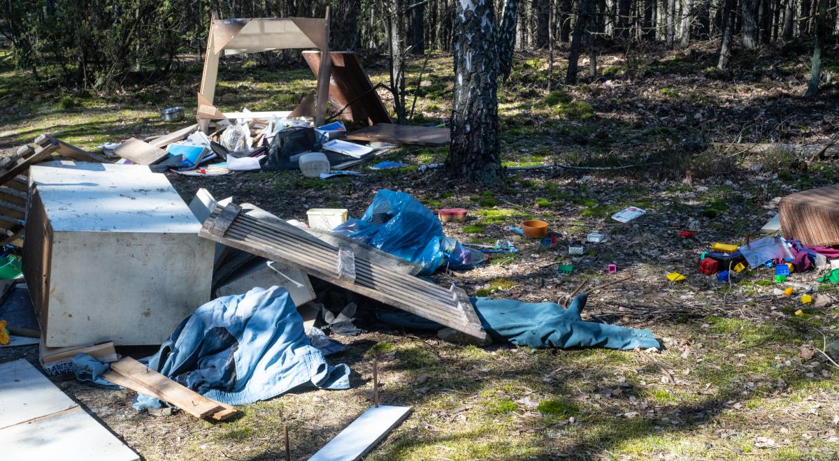 Coraz więcej odpadów na Podlasiu. Władze mają pomysł na śmiecących w lasach
