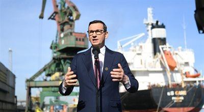 Premier Morawiecki: przemysł morski staje się perłą w koronie polskiej ekonomii