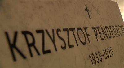 Krzysztof Penderecki w Panteonie Narodowym [ZOBACZ WIDEO]