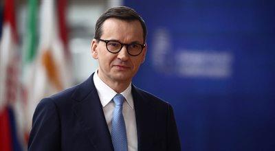 "Polska otrzyma wkrótce miliard złotych". Premier Morawiecki o Europejskim Funduszu Pokojowym