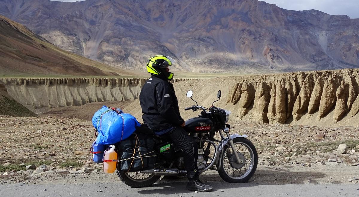 Motocyklem do nieba, czyli jednoślad w Himalajach