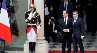 Francja: Francois Hollande przekazał władzę prezydencką Emmanuelowi Macronowi