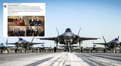 "Wkraczamy w nową erę". Rząd Czech zatwierdził zakup amerykańskich myśliwców F-35A