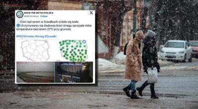 Od rana w Polsce sypnęło śniegiem, a to jeszcze nie koniec. Synoptycy prognozują opady już tej nocy