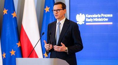 Premier Morawiecki: Tusk nie rozumiał, że Rosja dąży do uzależnienia Polski. To strategiczny błąd