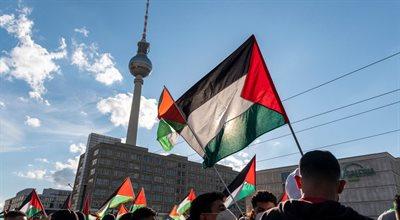 Skandal w Berlinie. Antysemickie hasła podczas propalestyńskiej demonstracji