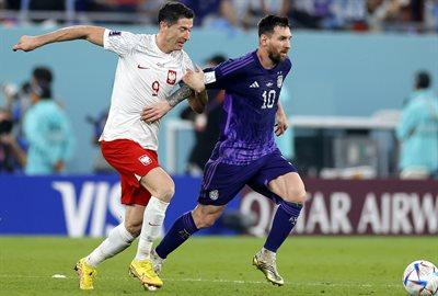 Football: Poland through to World Cup last-16 despite 0-2 loss to Argentina