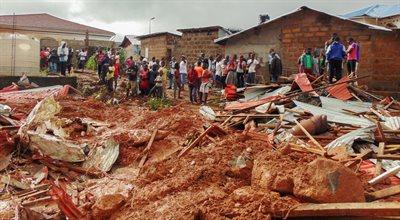 Sierra Leone. Tragiczne w skutkach osuwiska i lawiny błota