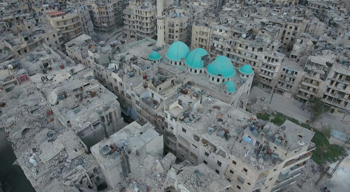 Życie powraca do zniszczonego Aleppo