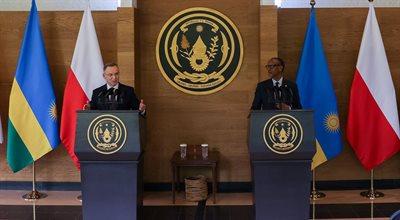 "Możemy zbudować głębokie relacje". Prezydenci Polski i Rwandy o wzajemnej współpracy