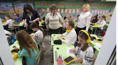 Wojna w Ukrainie dewastuje system edukacji. Ponad 100 tys. dzieci nie chodzi do szkoły