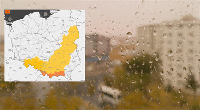 Pogoda: fala opadów nad Polską. IMGW wydał żółte i pomarańczowe alerty