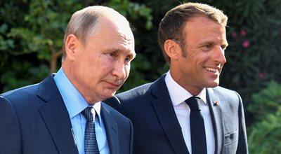 Spotkanie W. Putina i E. Macrona. Ekspert: Francji zdecydowanie zależy na kontakcie z Rosją