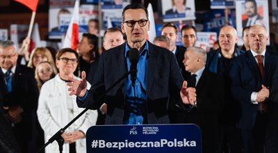 "Po jednej stronie PiS, po drugiej koalicja chaosu". Premier Morawiecki: wybór jest prosty