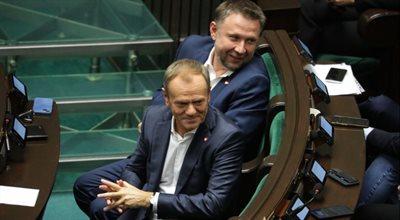 "Jak Tusk zacznie działać, to rząd się rozpadnie". Jakubiak o gabinecie PO, Lewicy i Trzeciej Drogi