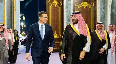 Premier Morawiecki: nasza współpraca z Arabią Saudyjską nie będzie sprowadzać się tylko do ropy