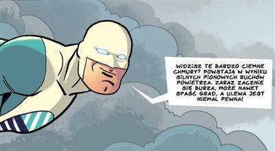 Weatherman – superbohater, który o pogodzie wie wszystko! Komiks edukacyjny IMiGW