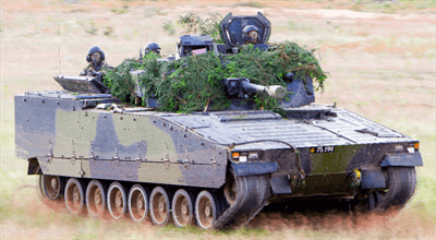 Czechy inwestują rekordową kwotę w armię. Zakupili szwedzkie wozy bojowe