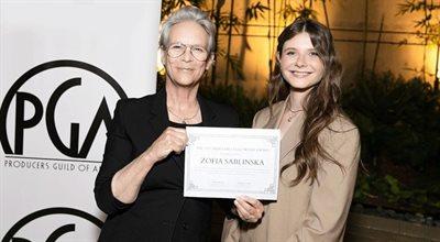 Zofia Sablińska z nagrodą amerykańskiej Gildii Producentów Filmowych. "Już jako nastolatka siedziałam na planach"